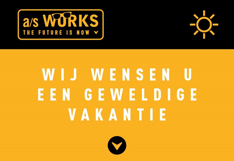 Fijne vakantie!